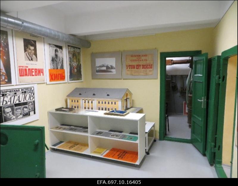 Sillamäe kultuurikeskus. Nõukogude aega kajastav näitus.