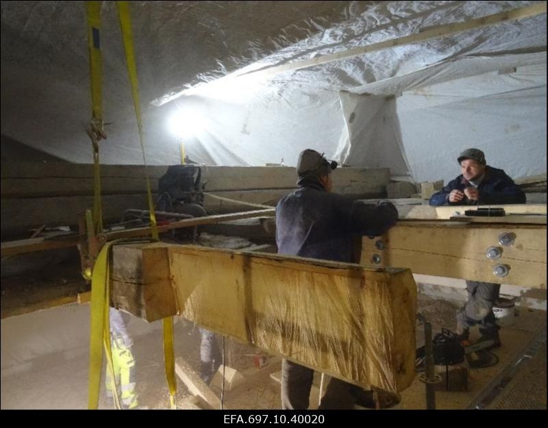 Riisipere mõis. Mõisa peahoone renoveerimine.