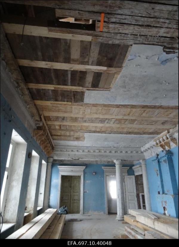 Riisipere mõis. Mõisa peahoone renoveerimine.