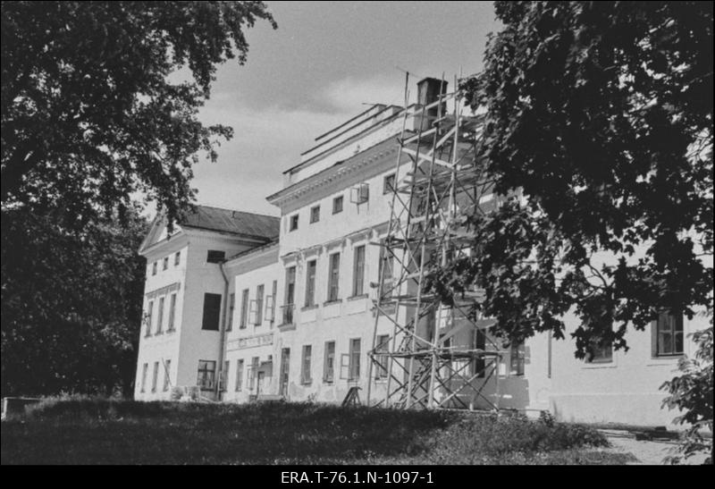 Riisipere mõis. Vaade tagafassaadile idast