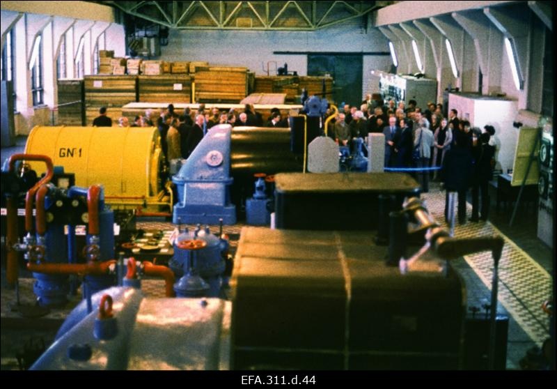 Tallinna Soojuselektrijaama sisevaade.