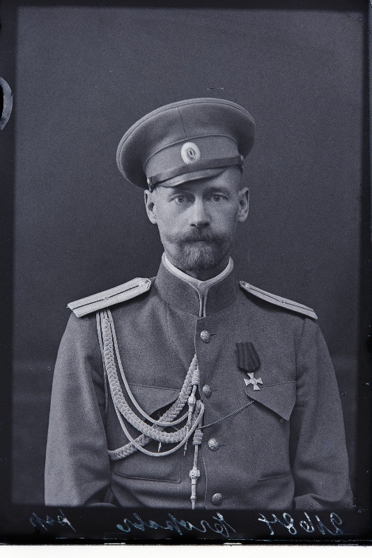 Tsaariarmee sõjaväelane Jegoroff (Jegorov).