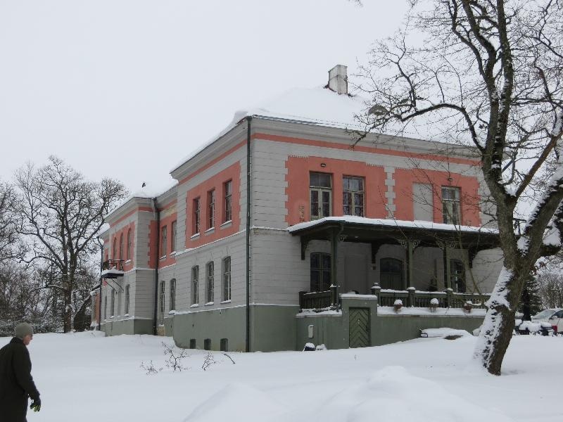 Rägavere mõis. Peahoone välisvaade.