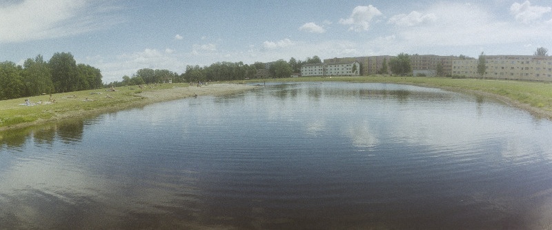 Tehisjärv Pedeli jõel.