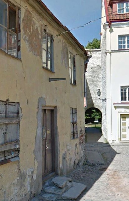 Elamu vanalinnas Laboratooriumi 21, vaade. Arhitekt Eugen Habermann rephoto