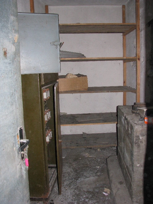 Endise Eesti NSV Riikliku Julgeoleku Komitee hoone Pagari tänav 1 sisevaade. Kelder.