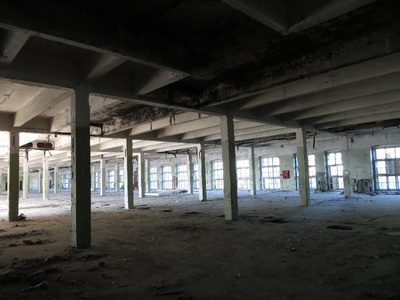 Balti Manufaktuuri ajalooline tööstushoone. Sisevaade.  similar photo