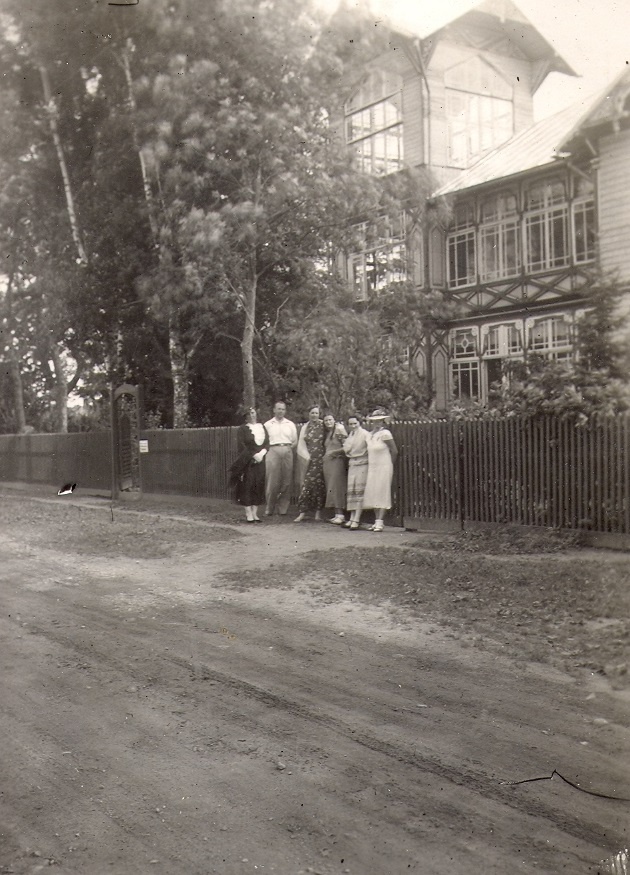 foto, Rudolf Reimann perekonnaga Pärnus.