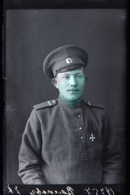 Tsaariarmee sõjaväelane Wolkoff (Volkov).  duplicate photo