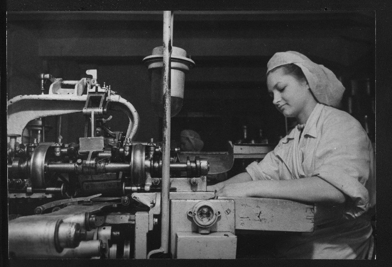 Kompvekitehase Karamell eesrindlik pakkija Ester Lage.