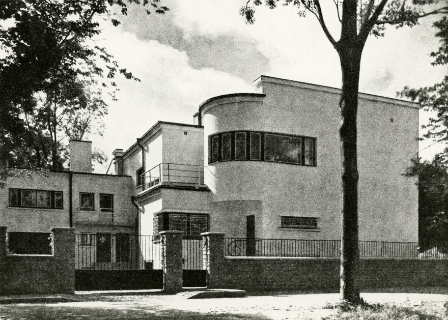 E. van Jungi villa Tallinnas, hoone vaade. Arhitekt Olev Siinmaa