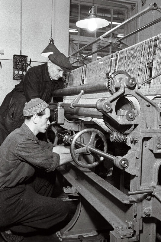 Uued masinad trikootööstuses Marat.