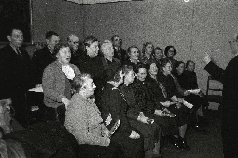 Tartu pensionäride laulukoor.