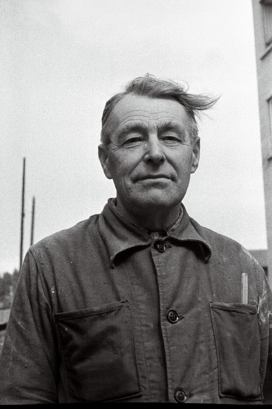 Tallinna Ehitustrusti vooderdajate brigaadi brigadir Zinovi Korzubov.