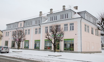 foto, Paide RTK Türi universaalkauplus 1984.a. rephoto