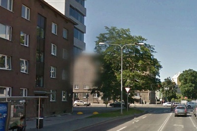 Vaade Tallinnas Veerenni tänavale rephoto