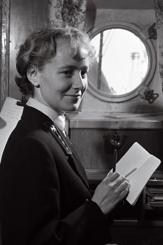 Tallinna Trolliameti kontrolör Viivi Veigel.