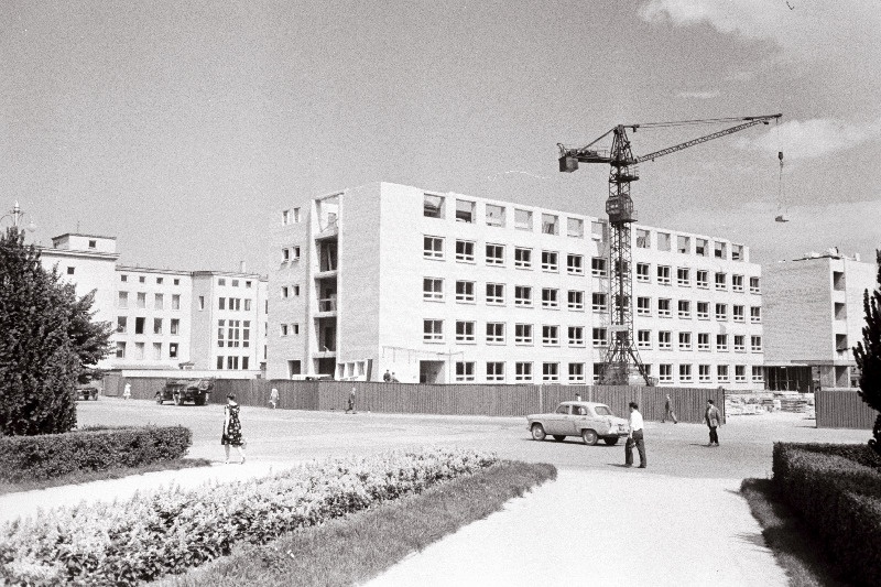 Tööstusettevõtete Projekteerimise Instituudi Eesti Tööstusprojekt valmiv hoone Tallinnas.