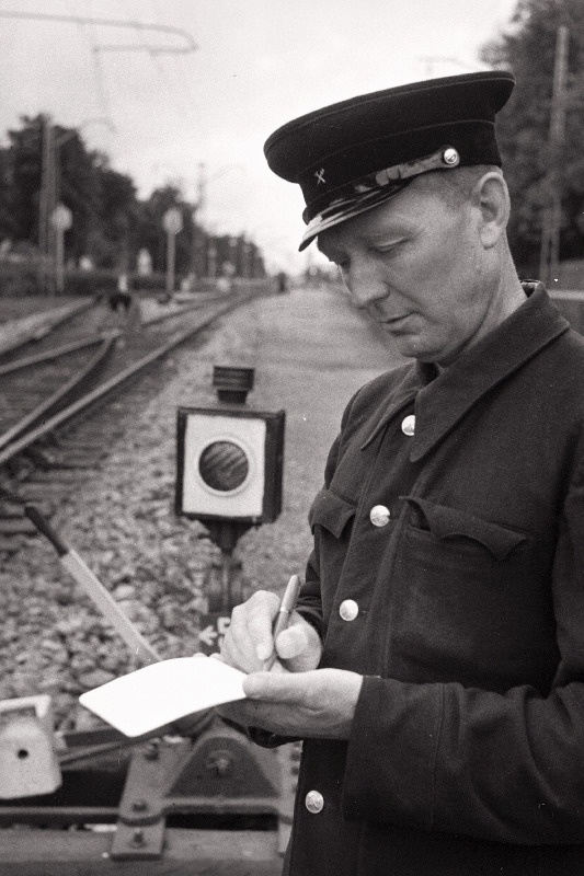 Nõmme jaama teemeister Valter Rannik.