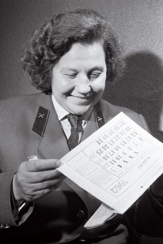 Rongi Tallinn-Moskva vagunisaatja Elviine Arras.