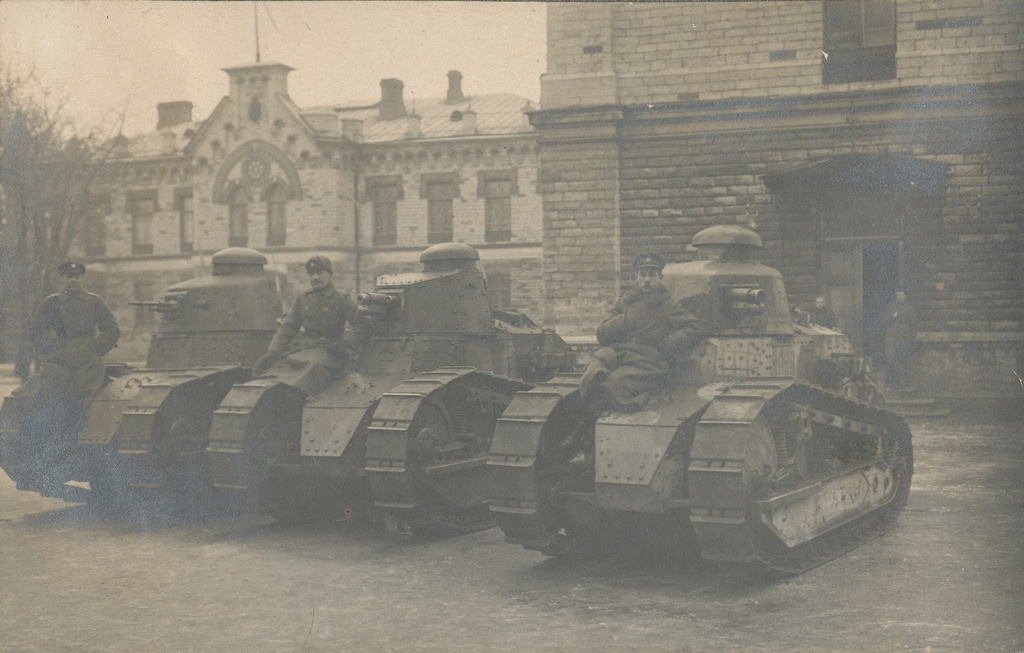 foto, Prantsuse tankid Renault FT 17.