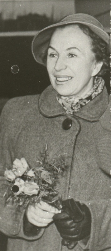 Eesti NSV naismaletaja Salme Rootare.