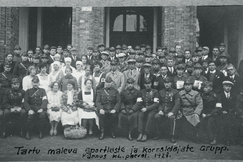 Kaitseliidu Tartu Malev. Õppused, ülevaatused, paraadid jne.