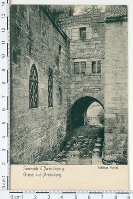 Kuressaare lossi portaal  duplicate photo