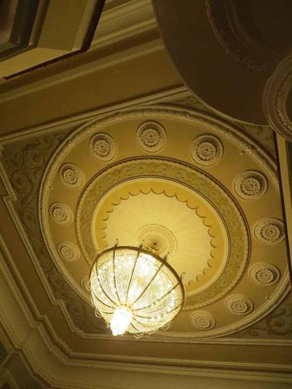 Sillamäe kultuurikeskus. Sisevaade. Laevalgusti.