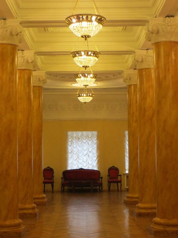 Sillamäe kultuurikeskus. Sisevaade.