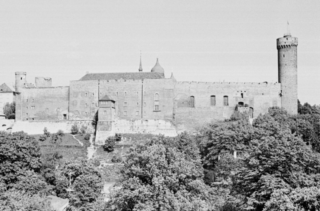 Tallinna vaade. Toompea linnus.