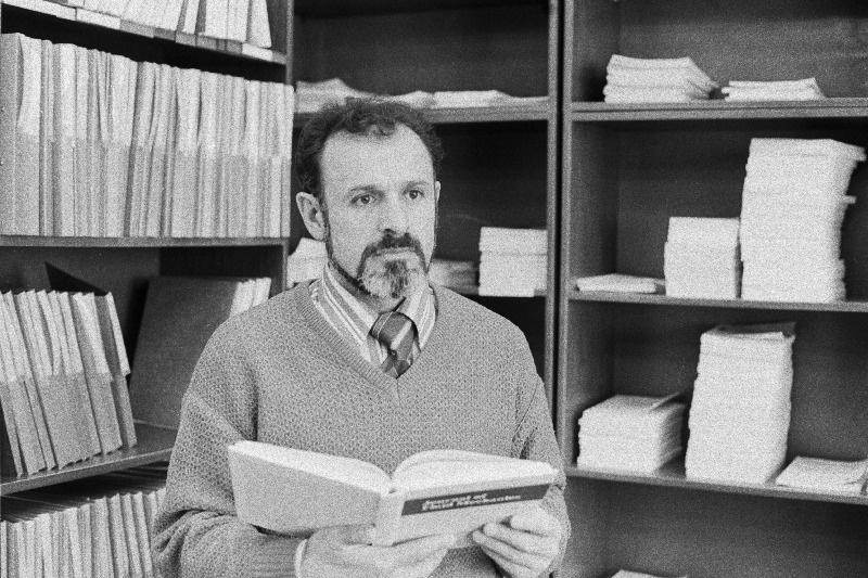 Eesti NSV TA Küberneetika Instituudi füüsika-matemaatikadoktor Naum Veksler.