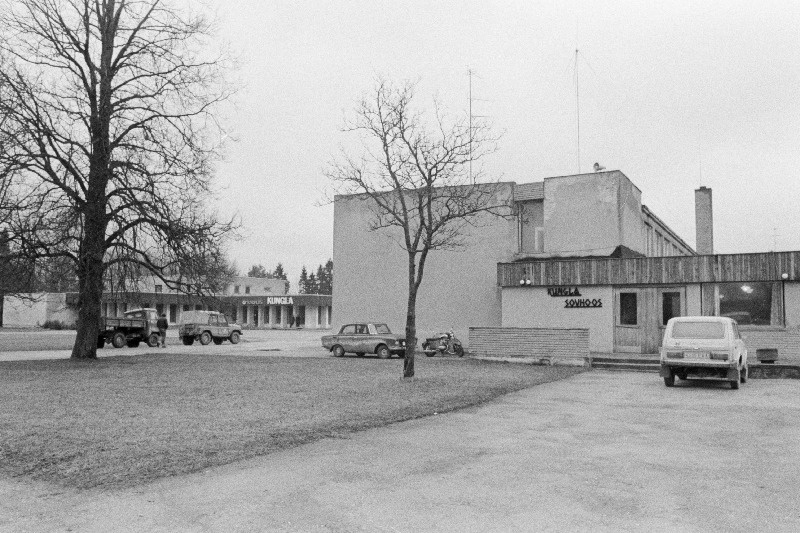 Vaade Harju rajooni Kungla sovhoosi keskusele.