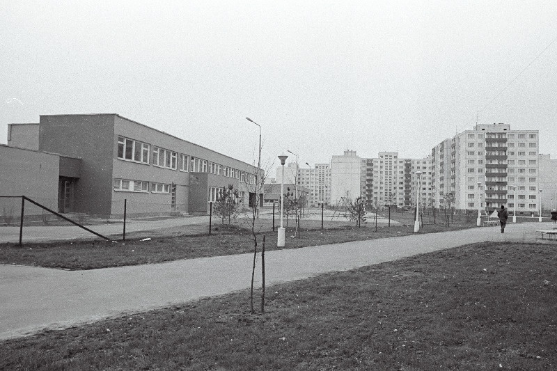 Vaade elamurajoonile Lasnamäel.