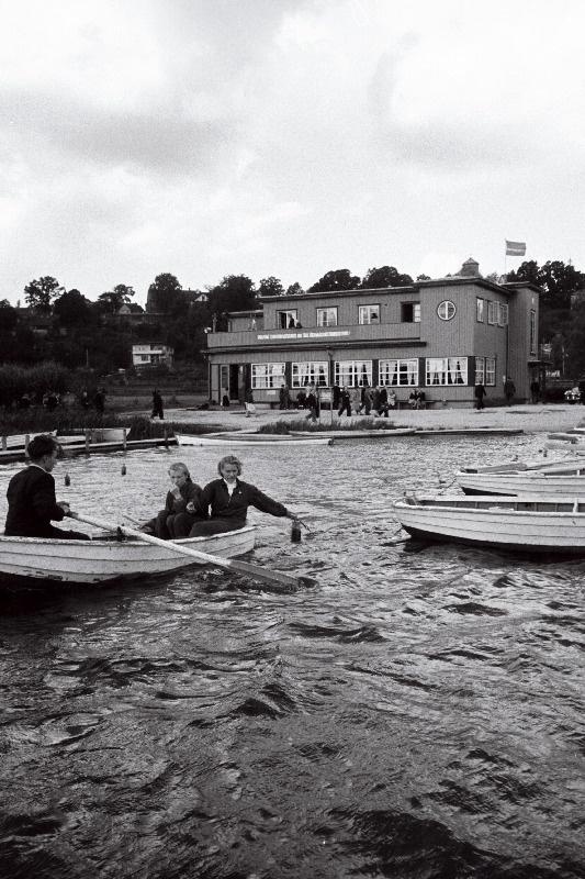 Vaade Viljandi turismibaasile.