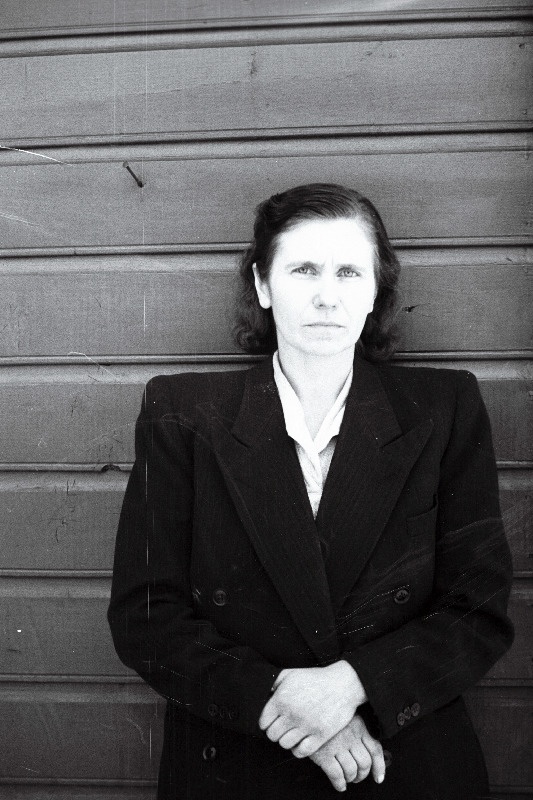 Tasuja kolhoosi lüpsja R. Riismaa.