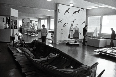 Harju rajooni S.M. Kirovi nim. kalurikolhoosi muuseumi sisevaade.  similar photo