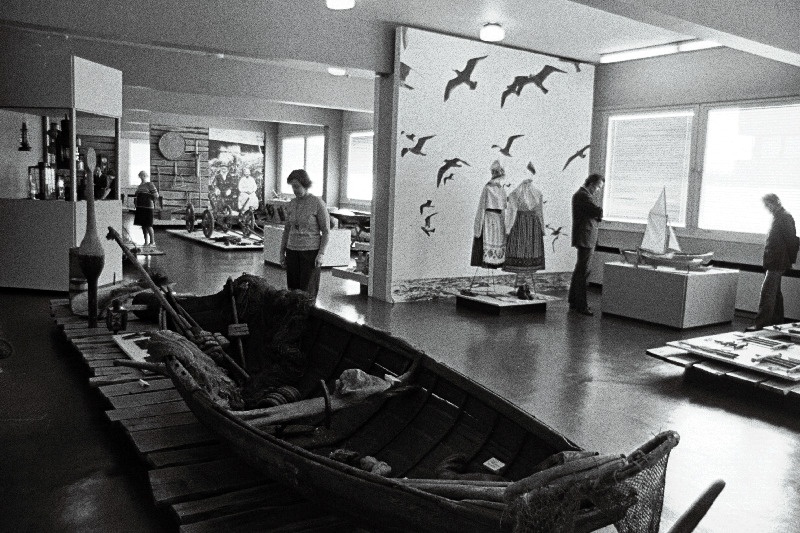 Harju rajooni S.M. Kirovi nim. kalurikolhoosi muuseumi sisevaade.