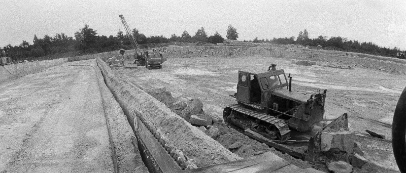 Tehase "Eesti Dolomiit" Saaremaa tsehhi Kaarma karjäär.