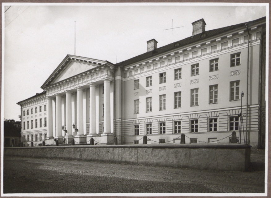 Tartu. Main building of the University of Tartu