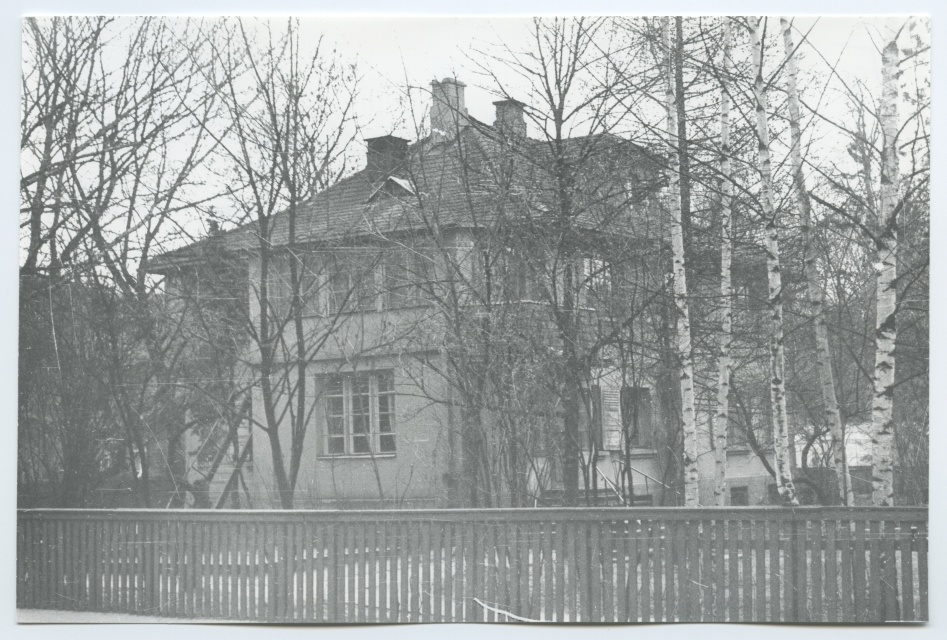 Tartu. University of Tartu kindergarten Veski tn. 42