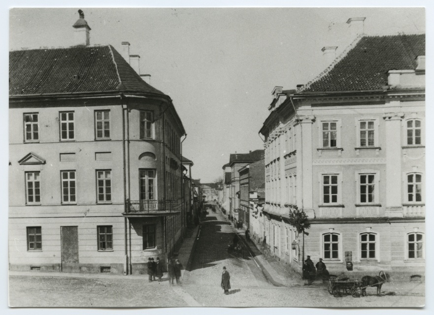 Tartu. Start of Rüütli Street