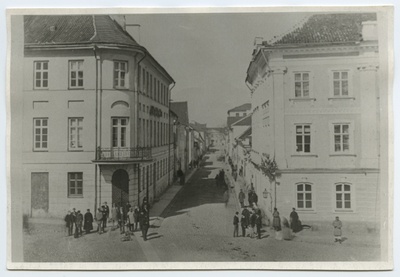 Tartu. Start of Rüütli Street  duplicate photo