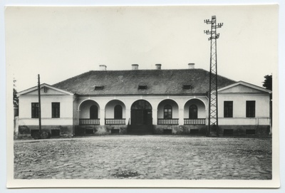 Tartu. Post station on the hill of Riga on the street of Riga  duplicate photo