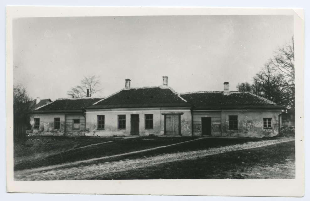 Tartu. Casarms near the street of Riga at the location of the current Paulus church
