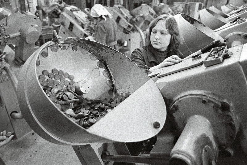 Tootmiskoondise "Pioneer" tsehhi sisevaade.