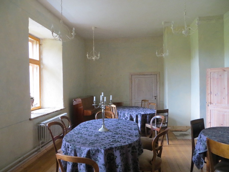 Esna mõisa sisevaade.