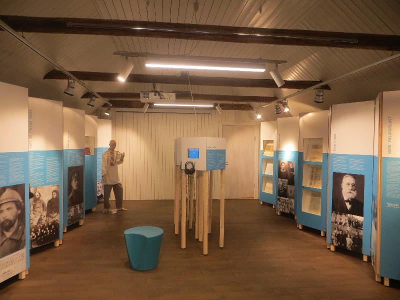 Palamuse kihelkonnakoolimuuseum. Sisevaade.