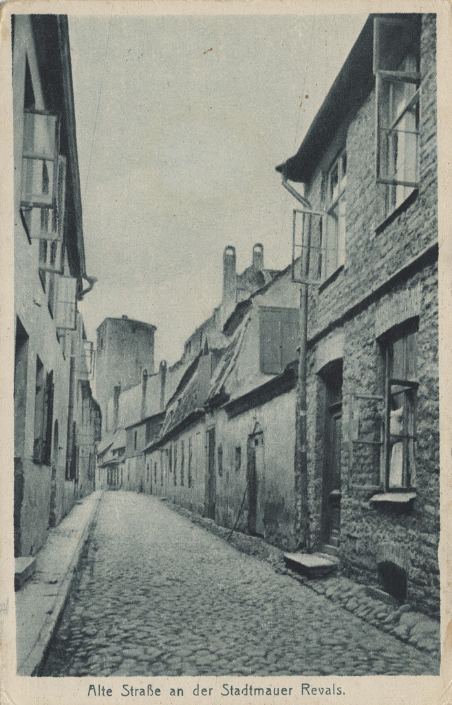 The Old Road at the City Wall of Revals