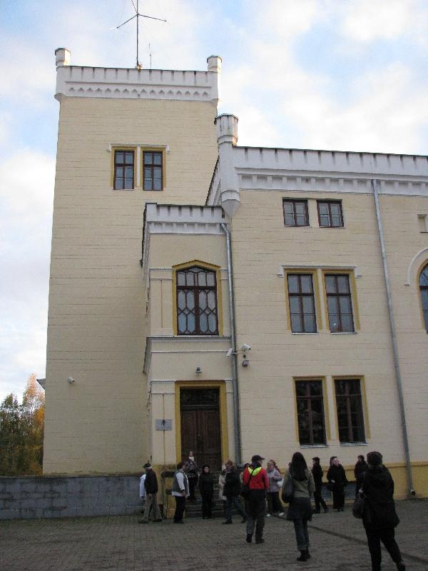 Alu mõis. Sisevaade.